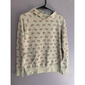 Vintage‎ Y2K /  Self Esteem brand / rainbow hoodie sweatshirt / adult small